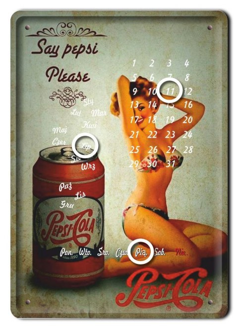 COCA COLA PLAKAT METALOWY SZYLD RETRO 06712 SzyldBaza Pl